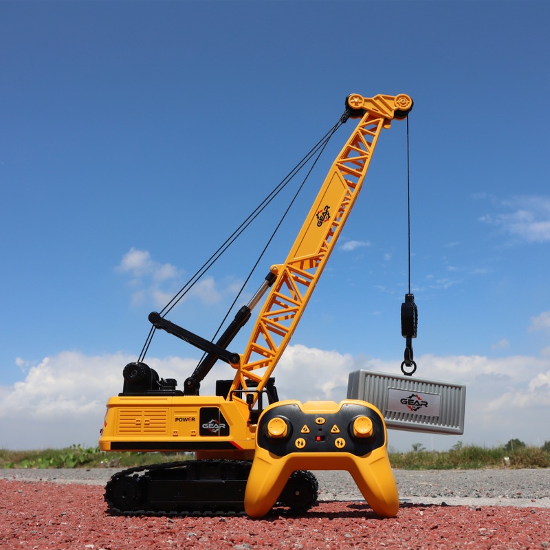Radio Control Crawler Crane with Sounds and Lights