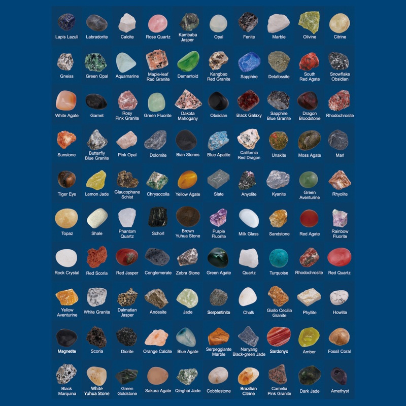 Dig & Discover 100 Rocks and Minerals of the World Kit 4 Dig & Discover 100 Rocks and Minerals of the World Kit