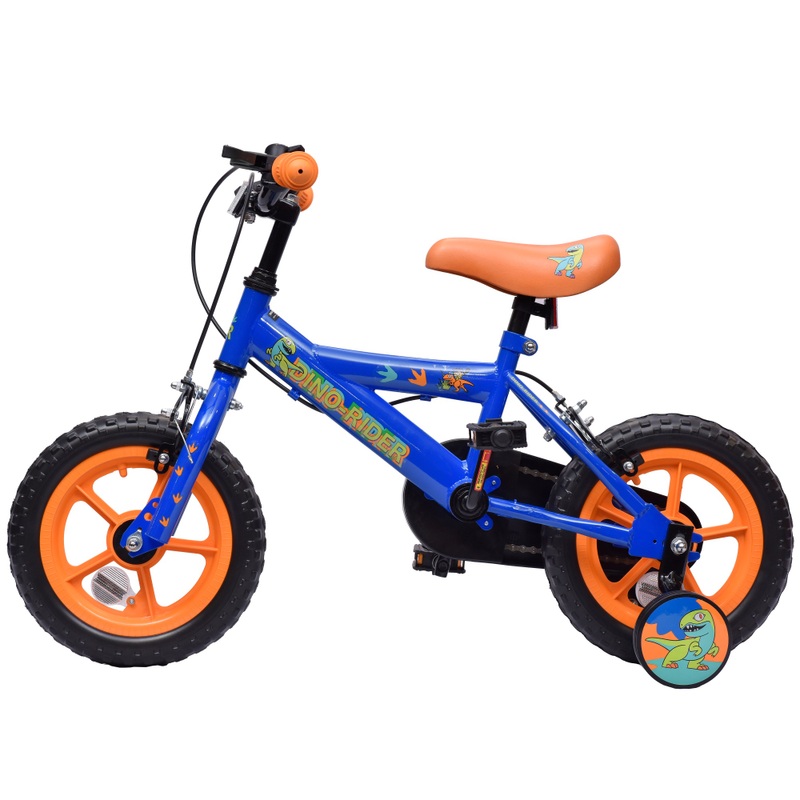 12 Inch Dinosaur Rider Bike Blue 5 12 Inch Dinosaur Rider Bike Blue