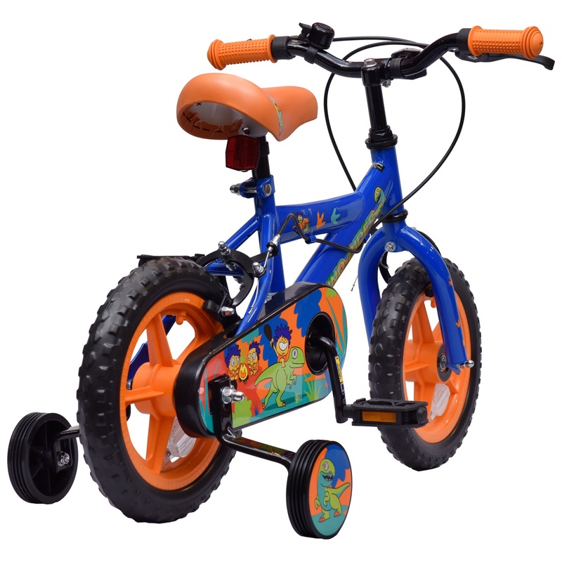 12 Inch Dinosaur Rider Bike Blue 6 12 Inch Dinosaur Rider Bike Blue