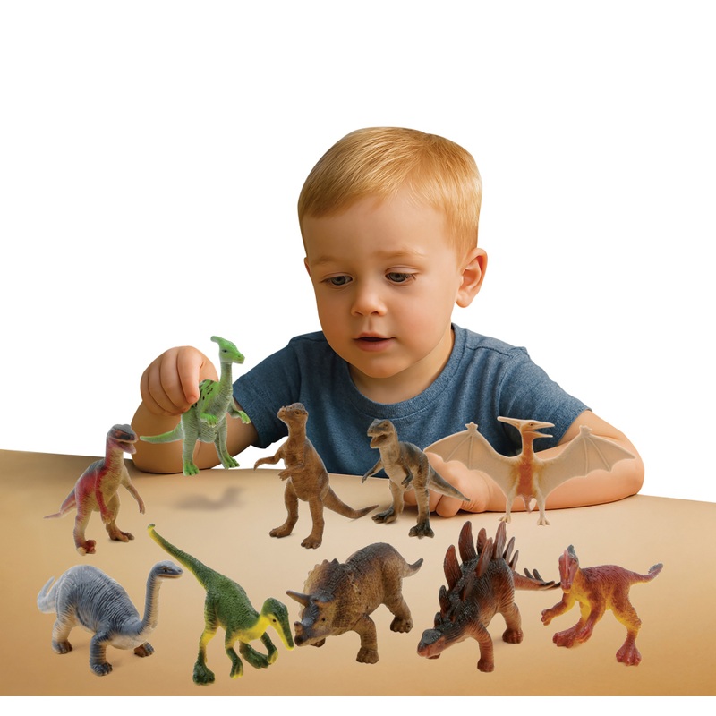 Wenno Dinosaur World 10 Piece Pack