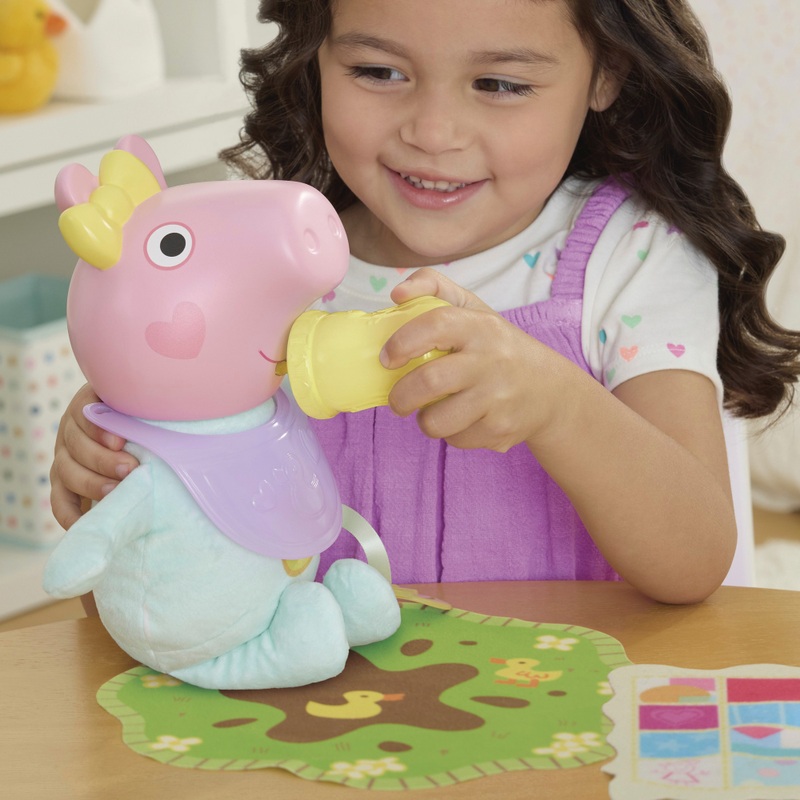 Peppa Pig Interactive Oinks & Snuggles Baby Evie Doll