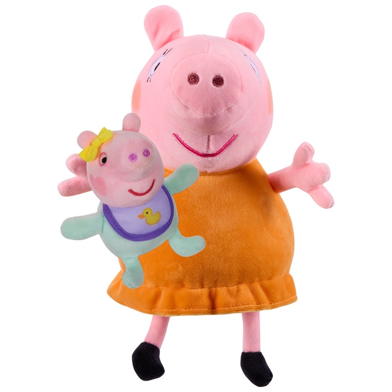 Peppa Pig 5 Pack Family Plush with Baby Evie 3 Peppa Pig 5 Pack Family Plush with Baby Evie