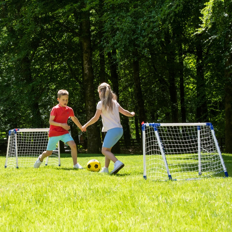 Junior Football Goals Portable Set