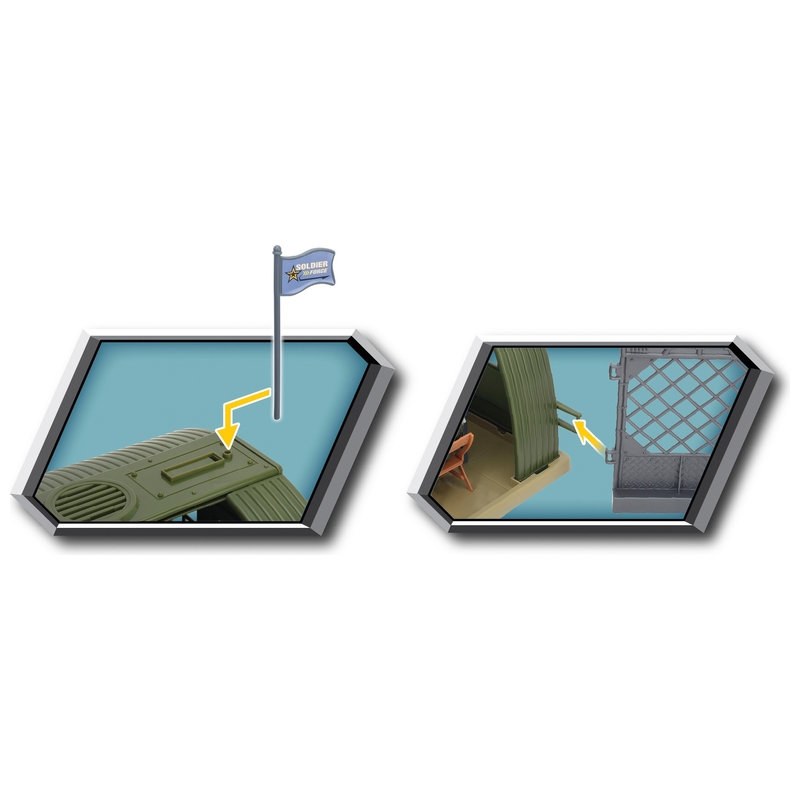 Soldier Force Command Compound Bunker Playset 3 Soldier Force Command Compound Bunker Playset
