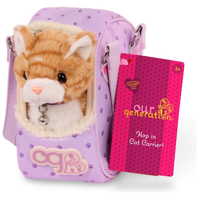 Our Generation Hop In Cat Carrier Set 5 Our Generation Hop In Cat Carrier Set