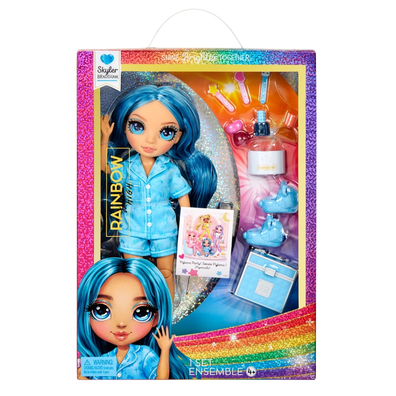 Rainbow High Doll Junior High PJ Party Skylar Bradshaw 8 Rainbow High Doll Junior High PJ Party Skylar Bradshaw