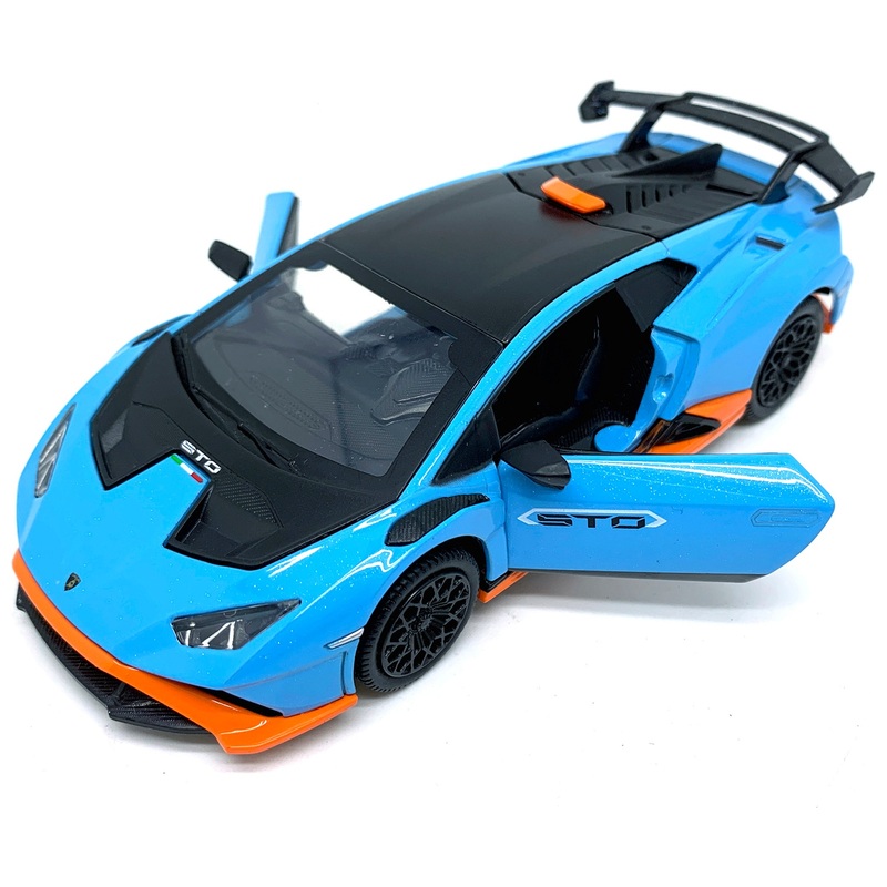 1:32 Lamborghini Huracan STO Die-Cast Pull-Back Car