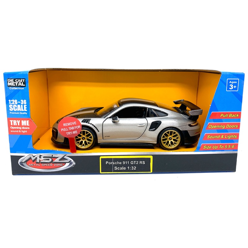 1:32 Porsche 911 GT2 RS WP Die-Cast Pull-Back Car 5 1:32 Porsche 911 GT2 RS WP Die-Cast Pull-Back Car