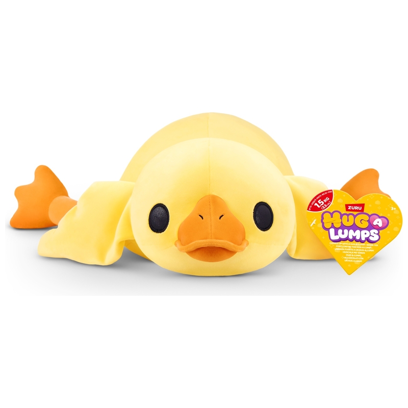 Hug-A-Lumps by ZURU Weighted Plush Bailey the Duck