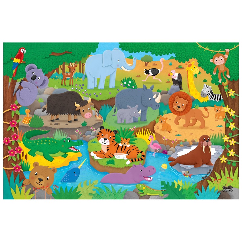 Galt Giant Floor Puzzle 30 Pieces Alphabet Animals 5 Galt Giant Floor Puzzle 30 Pieces Alphabet Animals