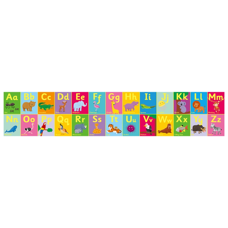 Galt Giant Floor Puzzle 30 Pieces Alphabet Animals 6 Galt Giant Floor Puzzle 30 Pieces Alphabet Animals