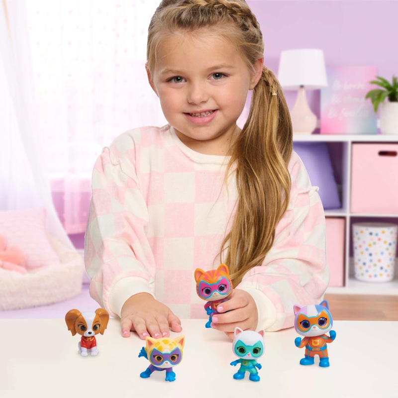Disney Junior SuperKitties Mini Figures Hero Squad 5 Pack 2 Disney Junior SuperKitties Mini Figures Hero Squad 5 Pack