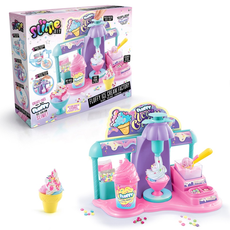 So Slime DIY Fluffy Slime Ice Cream Factory Set