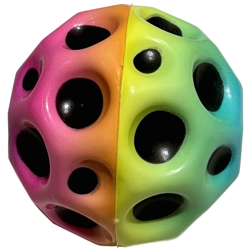 Moon Ball Neon Bouncy Ball 7cm Assortment