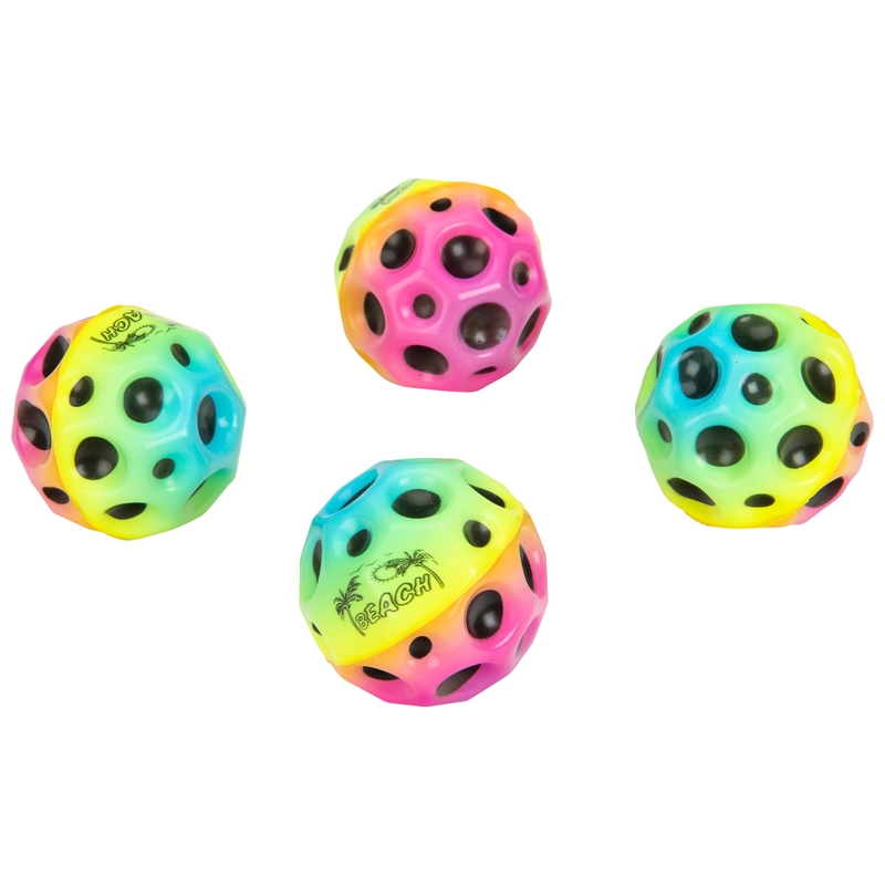 Moon Ball Neon Bouncy Ball 7cm Assortment