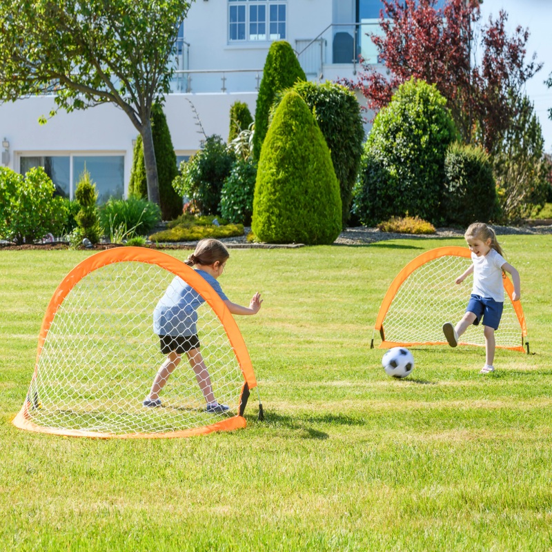 Pop-Up Football Goals Portable Set