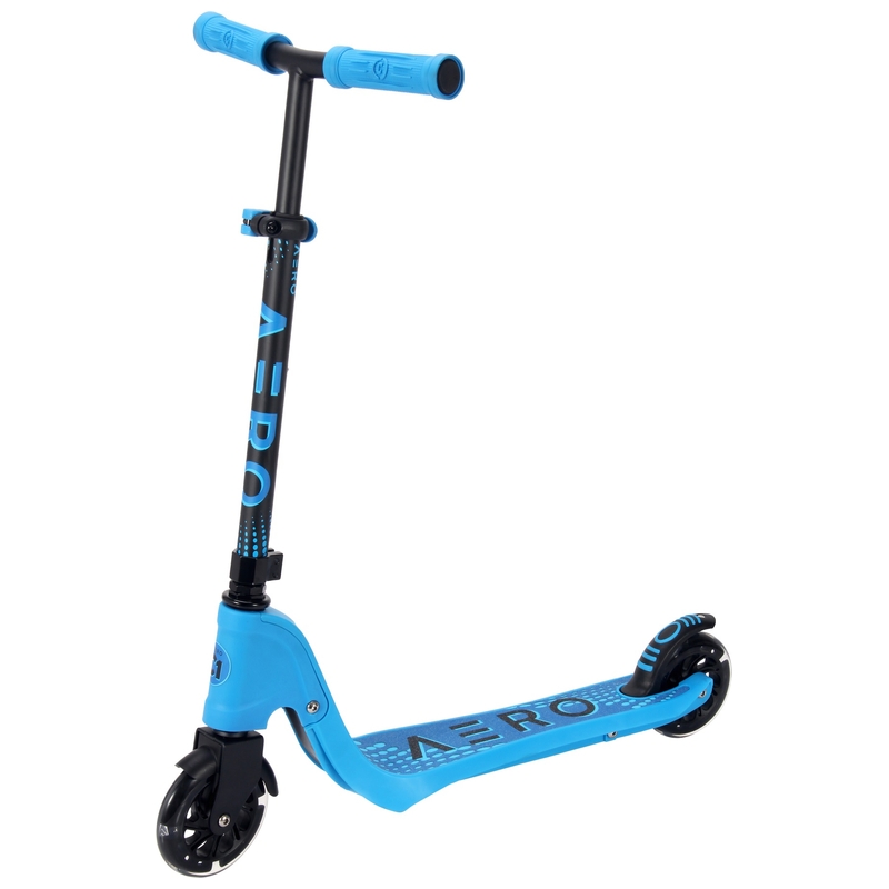Aero C1 Scooter with LED Wheels Blue