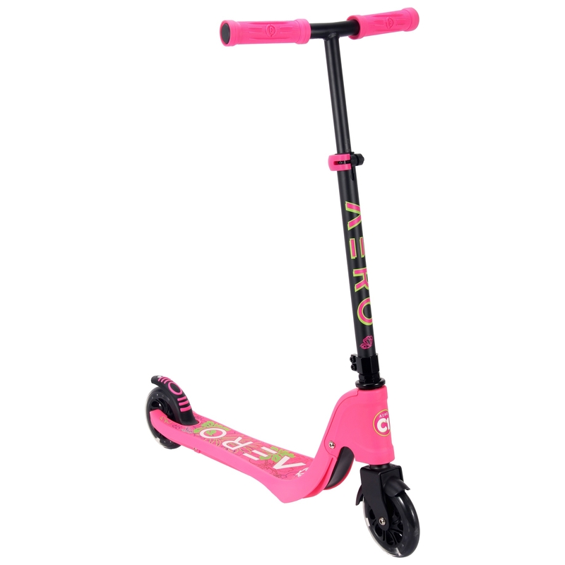 Aero C1 Scooter with LED Wheels Pink