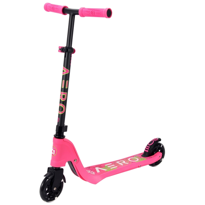 Aero C1 Scooter with LED Wheels Pink