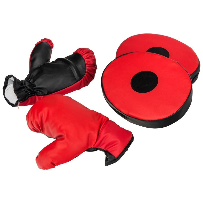 Boxing Club 8oz Boxing Gloves and Punching Mitt Set