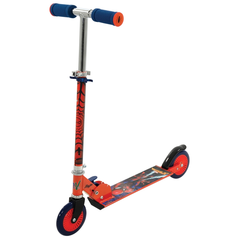 Marvel Spider-Man Folding Scooter