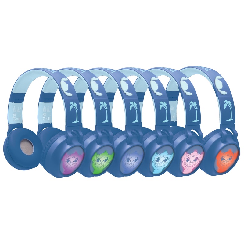 Disney Lilo & Stitch 3D Bluetooth Wireless Headphones