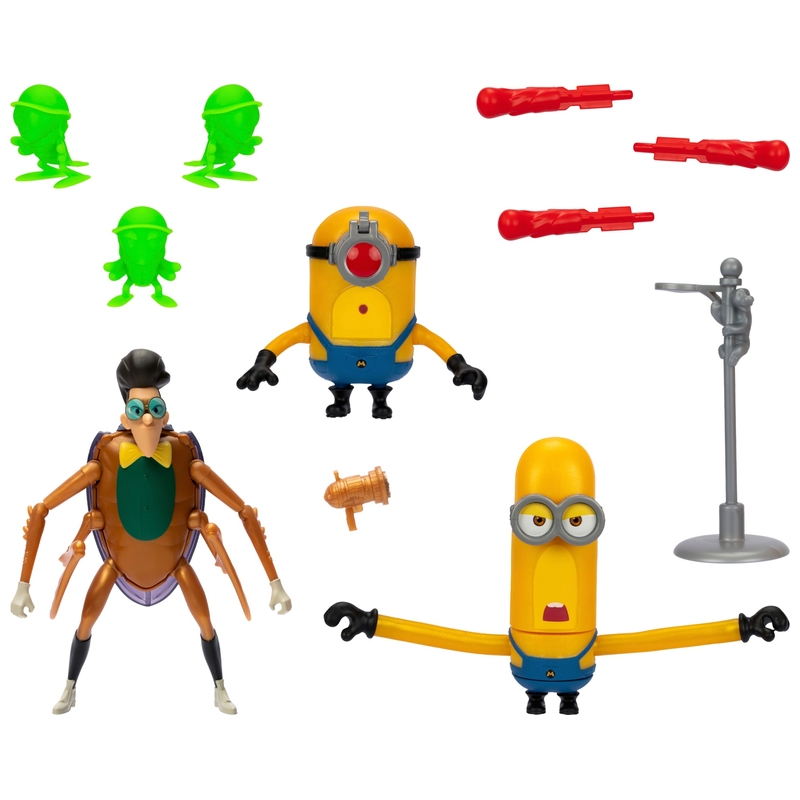 Despicable Me 4 Action Figure Mega Minions Vs Maxime Multipack