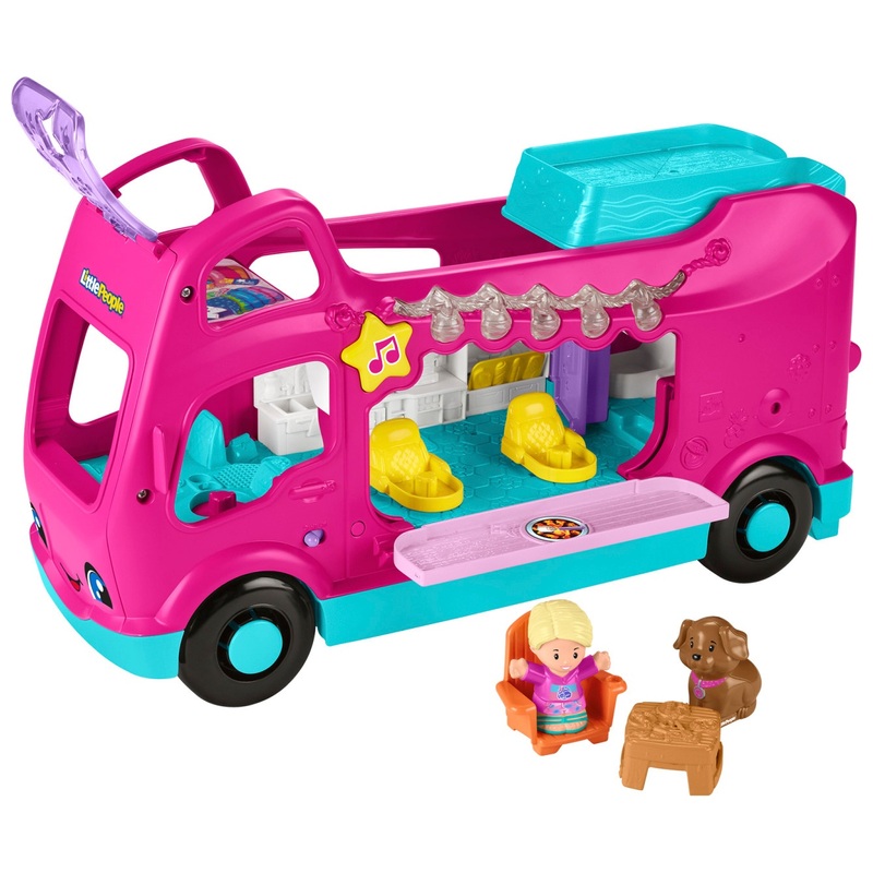Fisher-Price Little People Barbie Dream Camper Playset