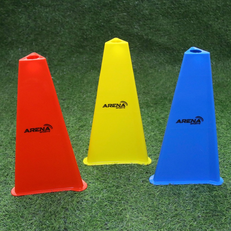 Arena Sports 12 Inch Training Cones 6 Pack