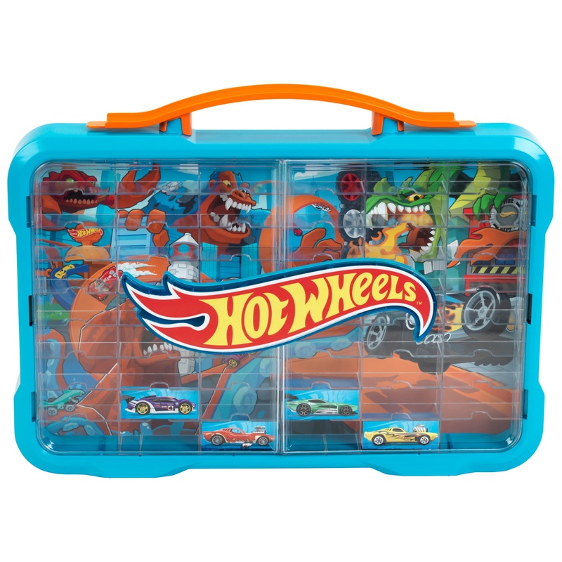 Hot Wheels City Display and Carry Case for 54 1:64 Die-Cast Cars