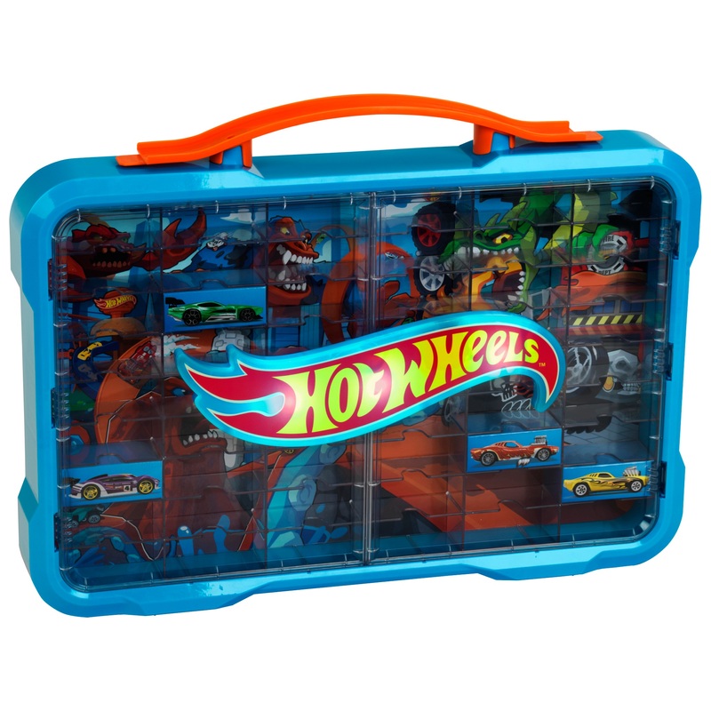 Hot Wheels City Display and Carry Case for 54 1:64 Die-Cast Cars