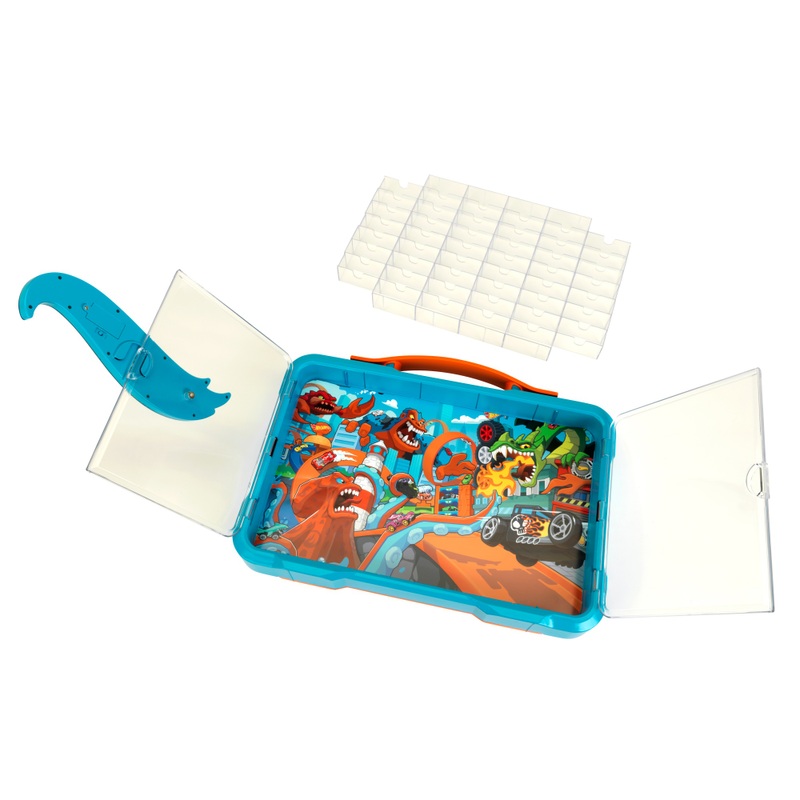 Hot Wheels City Display and Carry Case for 54 1:64 Die-Cast Cars 6 Hot Wheels City Display and Carry Case for 54 1:64 Die-Cast Cars
