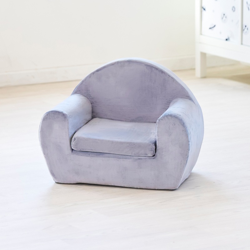 Play Factory Foam Armchair Grey