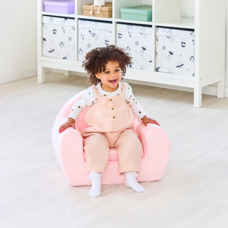 Play Factory Foam Armchair Pink