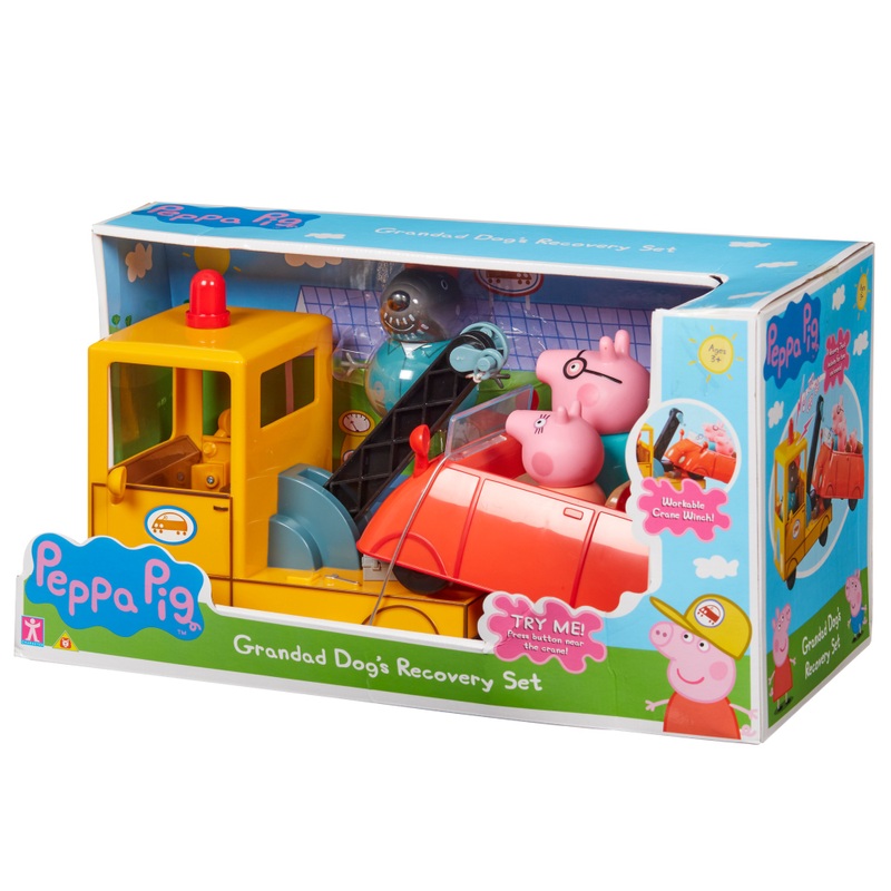 Peppa Pig Playset Grandad Dog's Recovery Crane 8 Peppa Pig Playset Grandad Dog's Recovery Crane