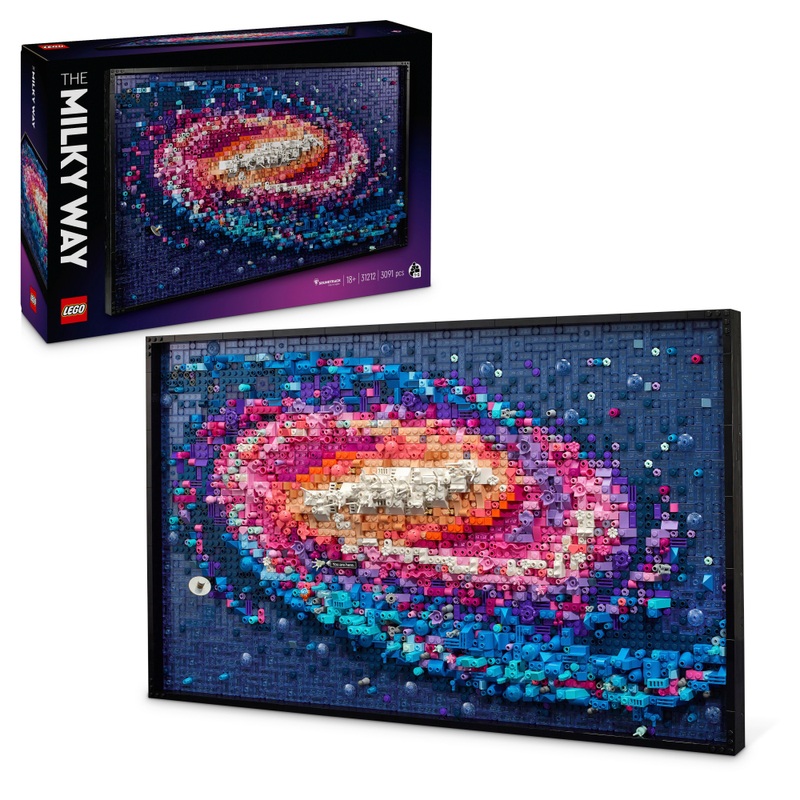 LEGO Art 31212 The Milky Way Galaxy Set for Adults