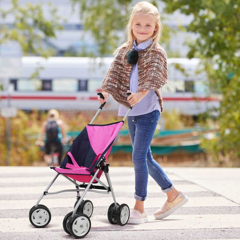 Ivy & Lily Baby Doll Pop Umbrella Stroller Pink