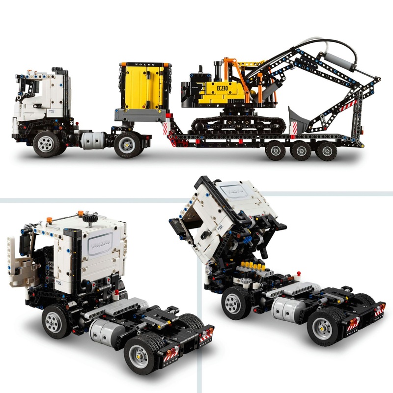 LEGO Technic 42175 Volvo FMX Truck & EC230 Electric Excavator Construction Set 4 LEGO Technic 42175 Volvo FMX Truck & EC230 Electric Excavator Construction Set