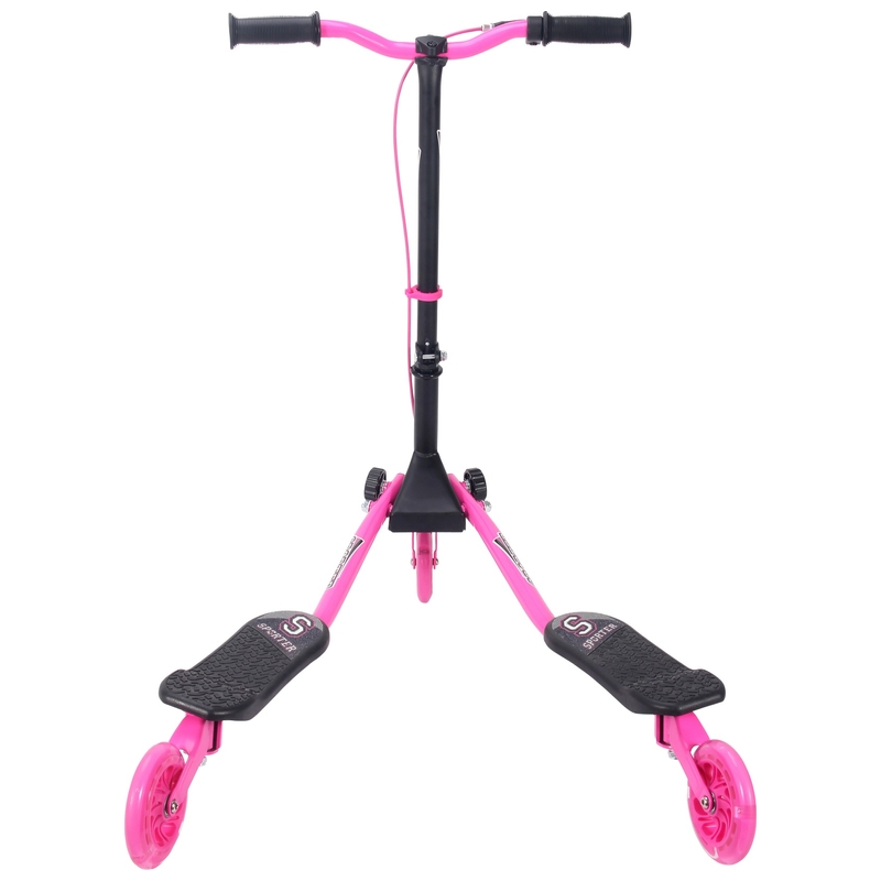 Sporter 3 Wheel Swing Scooter Pink