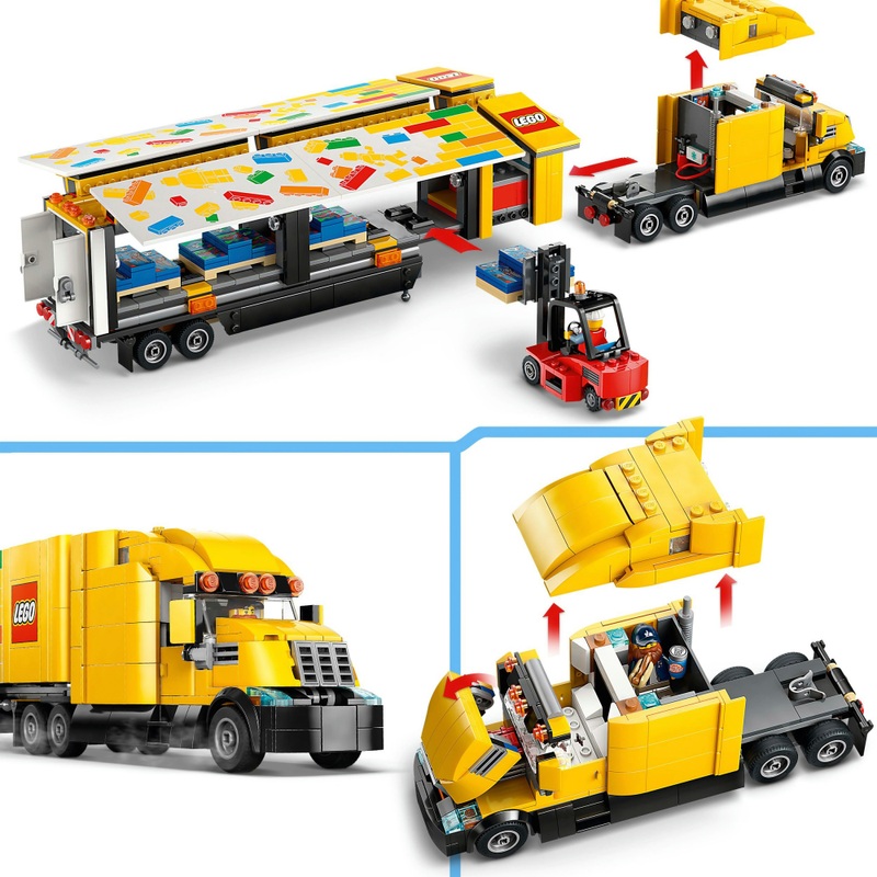 LEGO City 60440 Lego Delivery Truck Set 4 LEGO City 60440 Lego Delivery Truck Set