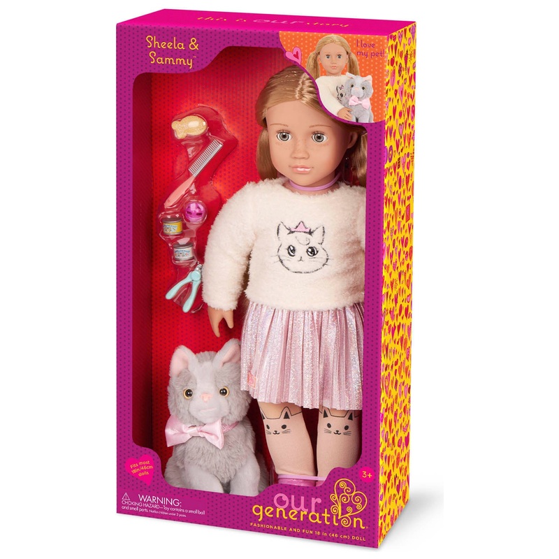 Our Generation Doll & Pet Sheela & Sammy 7 Our Generation Doll & Pet Sheela & Sammy