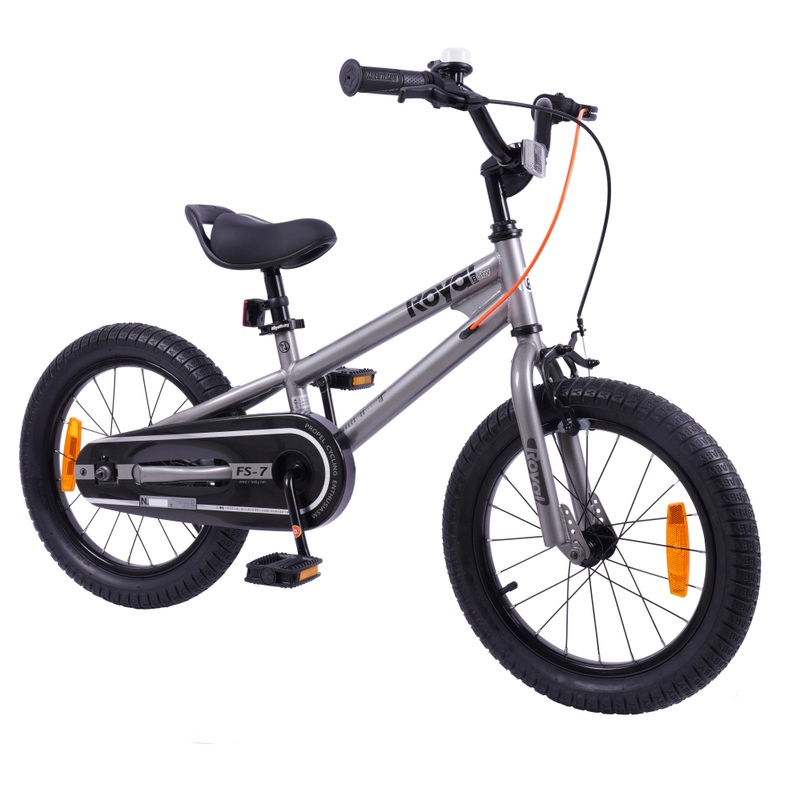 16 Inch Freestyle 7 Bike Silver