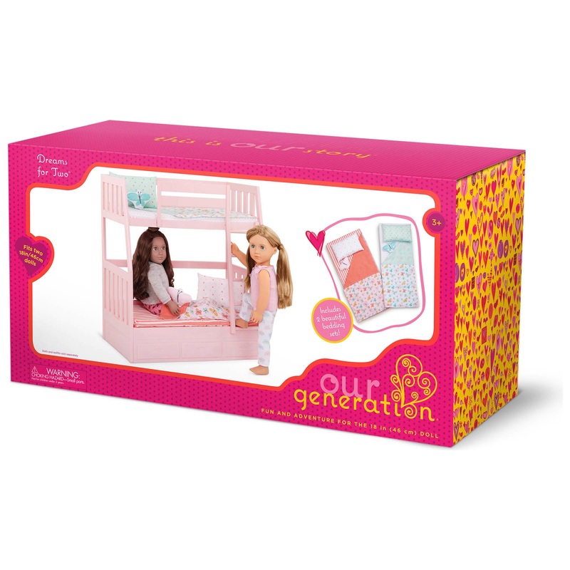 Our Generation Bunk Bed Dreams for Two Playset 5 Our Generation Bunk Bed Dreams for Two Playset