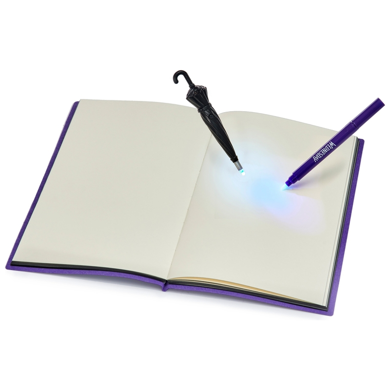 Wednesday Secret Diary Journal with Pen and UV Torch 3 Wednesday Secret Diary Journal with Pen and UV Torch