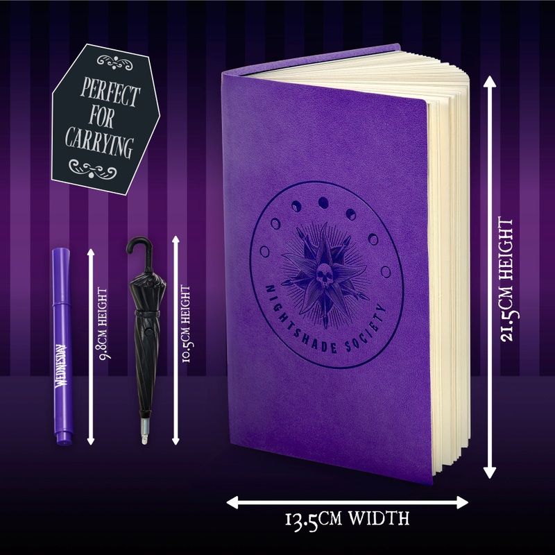 Wednesday Secret Diary Journal with Pen and UV Torch 6 Wednesday Secret Diary Journal with Pen and UV Torch