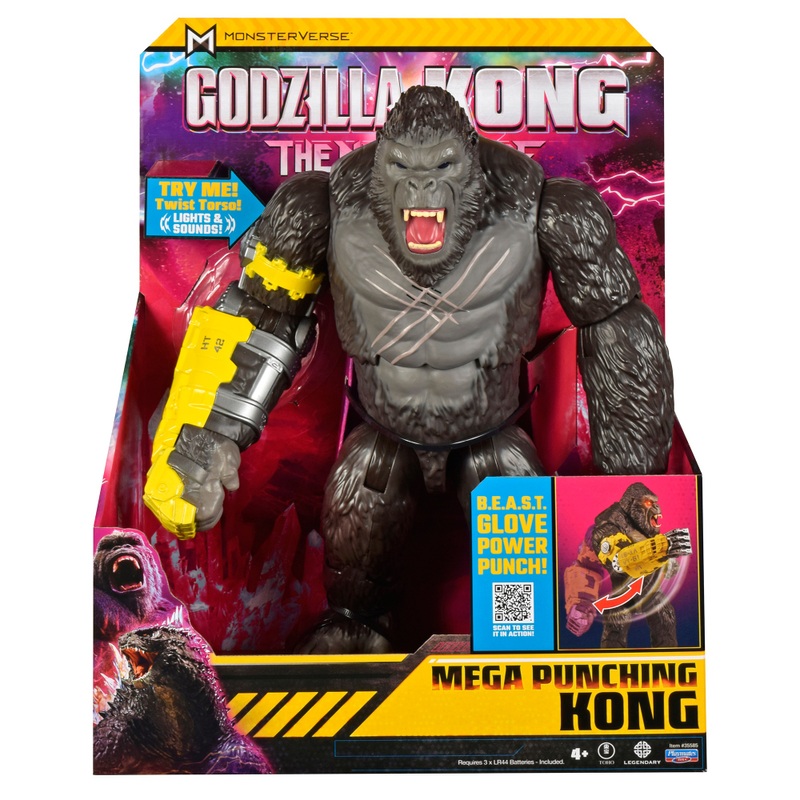 Monsterverse Godzilla x Kong The New Empire Mega Punching Kong Figure 33cm 5 Monsterverse Godzilla x Kong The New Empire Mega Punching Kong Figure 33cm
