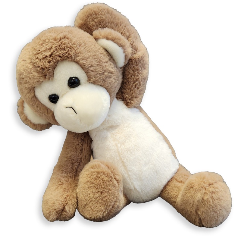 World's Softest Plush MoMo the Tan Monkey Soft Toy 25cm 5 World's Softest Plush MoMo the Tan Monkey Soft Toy 25cm