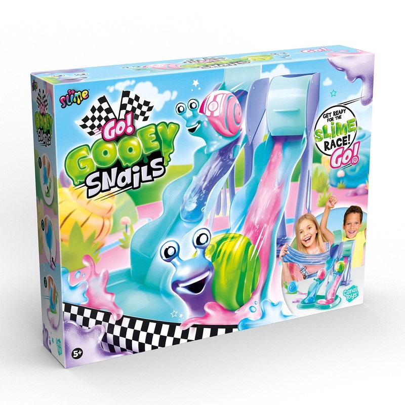 So Slime Go Gooey Snails Slime Race Set