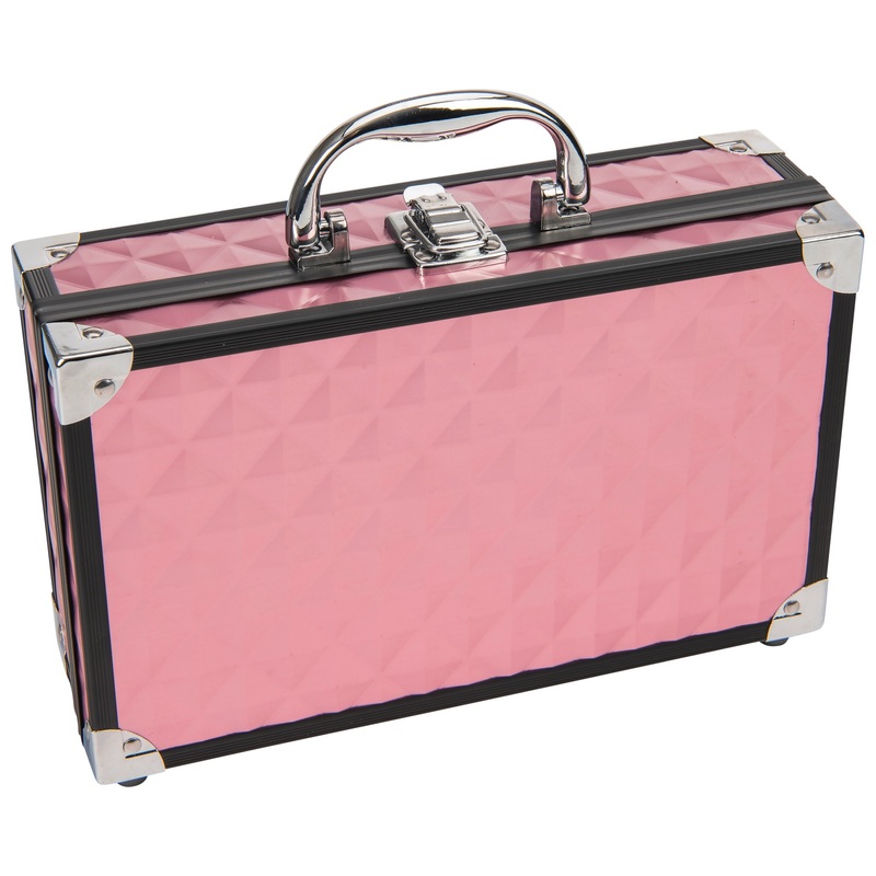 MYA Make-Up Case Pink and Black 7 MYA Make-Up Case Pink and Black